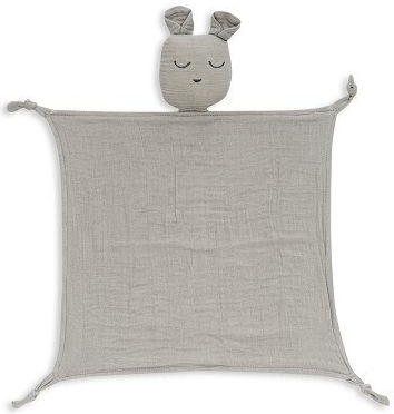 Interbaby Bear Bathrobe & Muslin Comforter Set Petrol