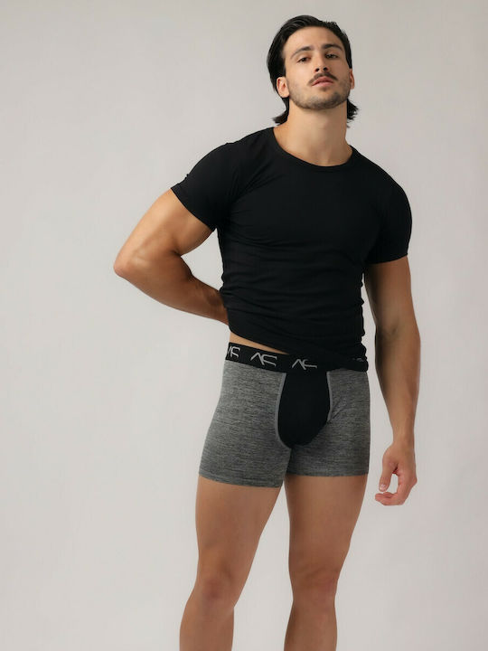 Herren Boxershorts Black 1Packung