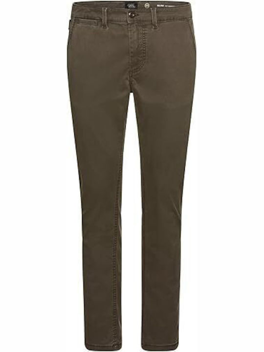 Trousers Chino in Slim Fit Coffee