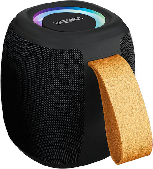 Sonic Gear SONICGO! 5 Ηχείο Bluetooth με Ραδιόφωνο και Διάρκεια Μπαταρίας έως 6 ώρες Carbon