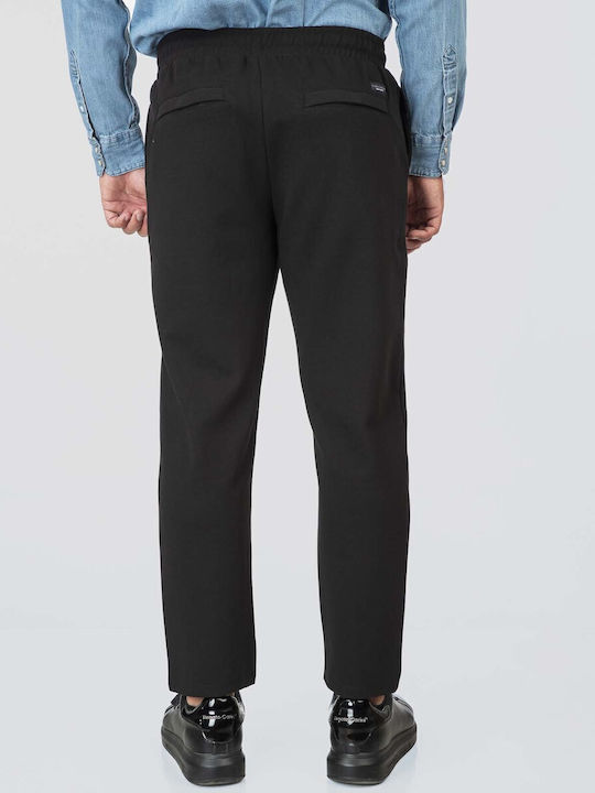 Pantaloni Chino Elastic Black