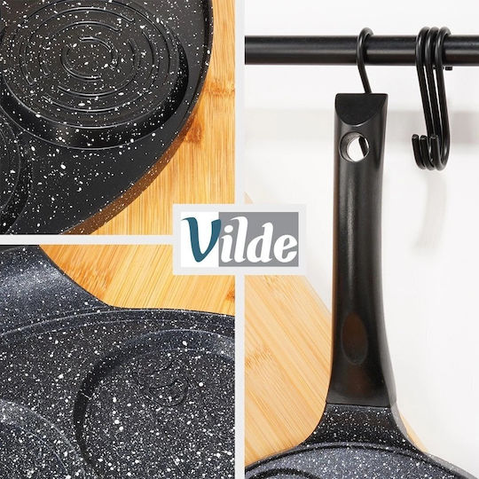 Vilde Basic Line Aluminiumpfanne mit Steinbeschichtung 26cm