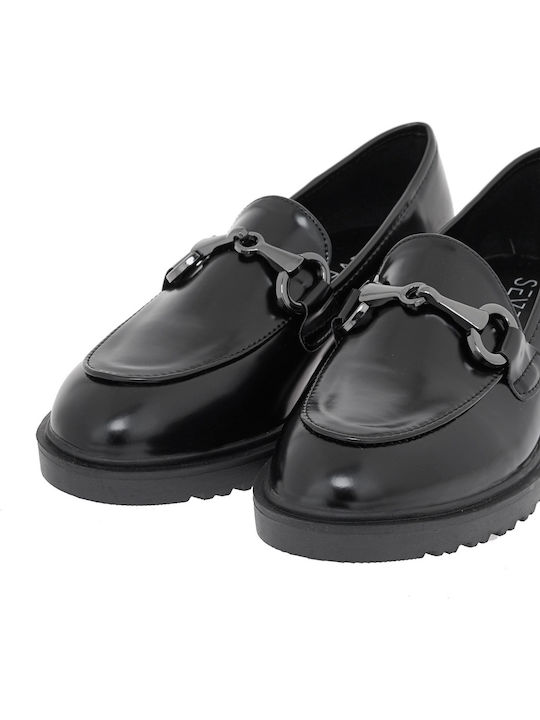 Women's Loafers in Black Color