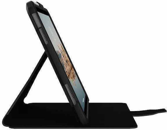 Deqster Flip Cover Rezistentă Negra (iPad 10,9" (a 10-a generație))