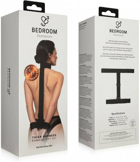 Bedroom Fantasies Immobilization Straps in Black Color
