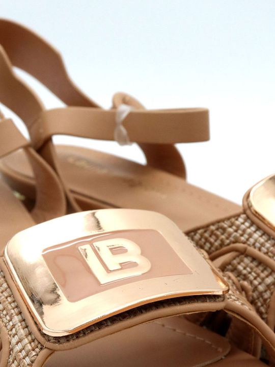 Sandalen Beige
