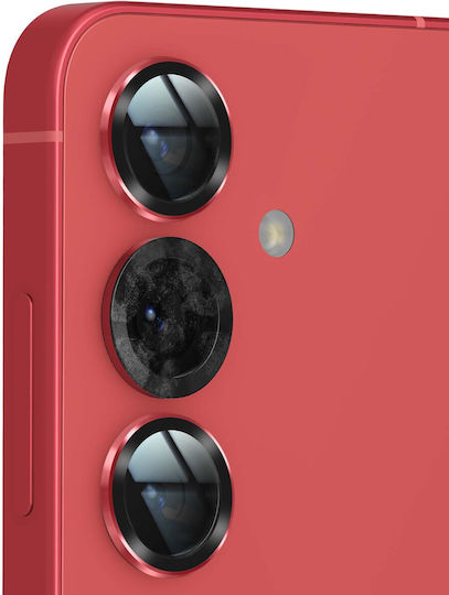 Forcell Camera Protection Tempered Glass Red for the Samsung Galaxy S25