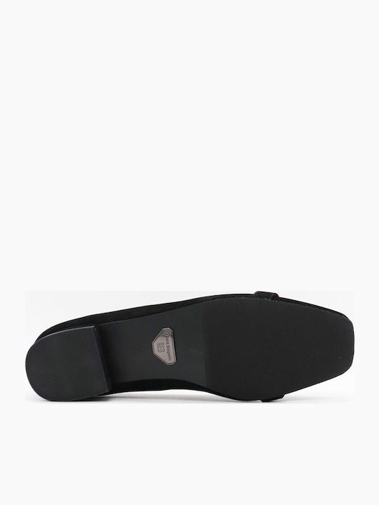 Fabric Ballerinas Black