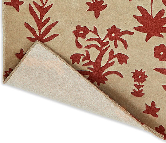 Sanderson Woodland Glade Χειροποίητο Χαλί Ορθογώνιο Russet Brown 170x240cm