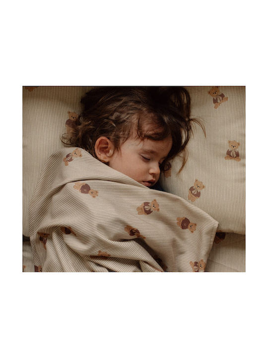 La Millou Kids Sleep Pillow Brown 35x45cm