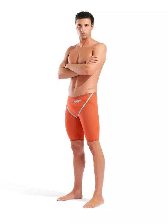 Arena Powerskin Crbn Glide Le 006314-120 Men's Competition Jammer Orange
