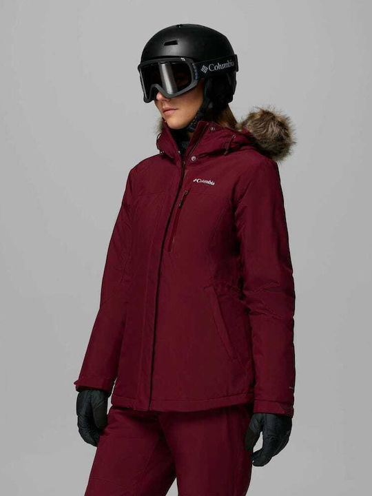 Columbia Ava Alpine Ii Insulated Women's Ski & Snowboard Jacket Burgundy 2085831-624