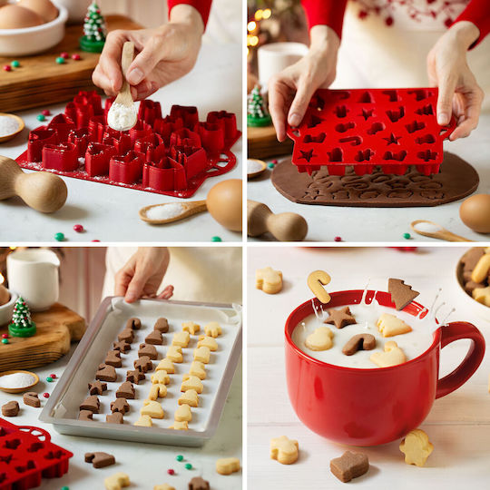 Cupcookies Mini Cookie Cutter De Crăciun