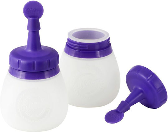 Mini Transparent Dispenser Bottle 2 Pcs Wilton