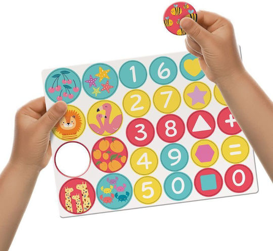 HappiHobbi Kids Floor Magnetic Board / Markerboard / Blackboard 46.3x46.3x46.3cm