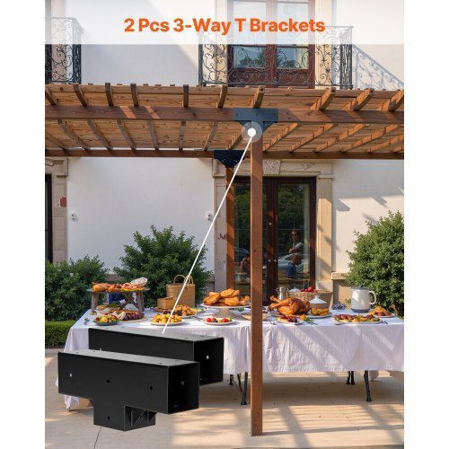 Vevor for Pergola made of Steel 4x4cm 2pcs