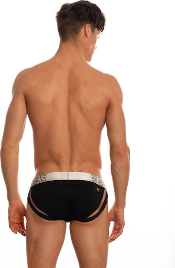 Marcuse Herren Jockstrap Schwarz
