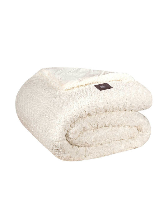 Greenwich Polo Club Bettbezug mit Hollowfiber-Füllung Großes Doppelbett 240x250cm Essential 3959 White 740 GSMGsm 11 togs Togs