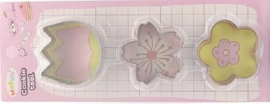 Set De 3 Bucăți Cookie Cutter Flori Lumea