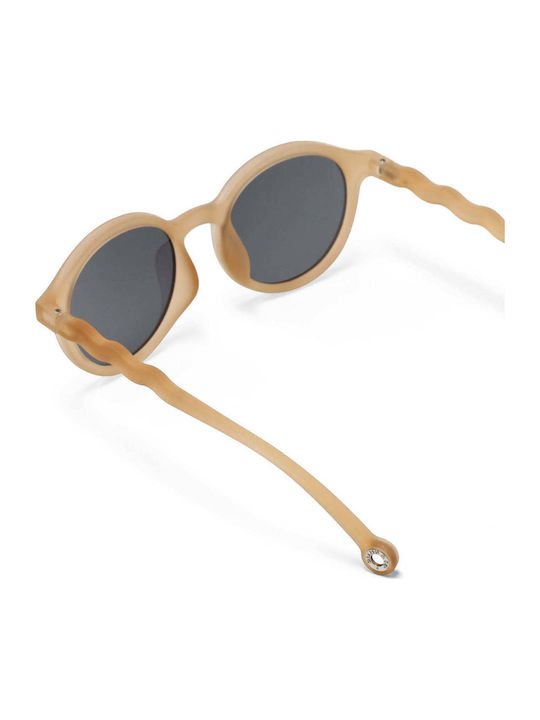 Olivio & Co Classic Oval Kids Sunglasses with Polarized Lenses Beige