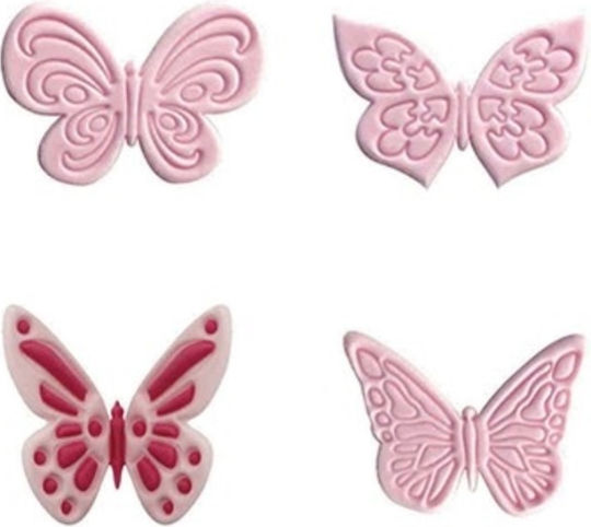 Butterfly Cookie Cutter Set 4 Pieces Jem