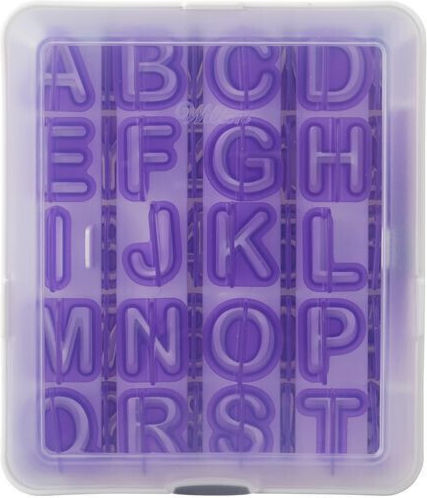 Set Number Letter Cutters 40 Pcs Wilton