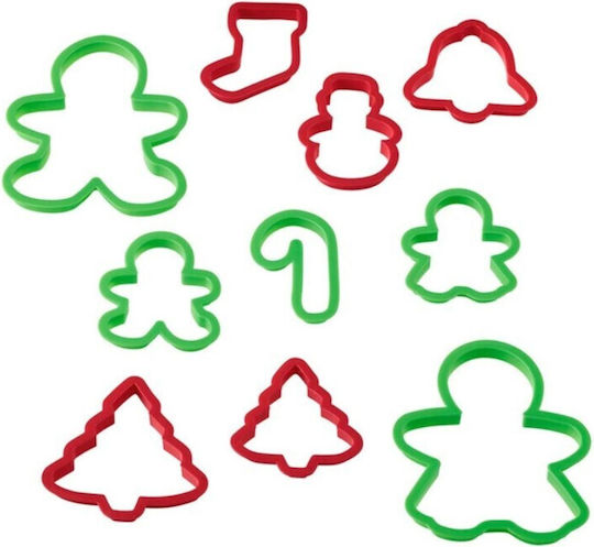 Set De 10 Bucăți Cookie Cutter De Crăciun Wilton Set De 10 Bucăți Cookie Cutter De Crăciun Wilton