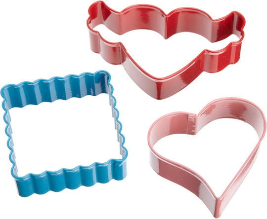 Set De 3 Bucăți Cookie Cutter Ziua Îndrăgostiților Wilton