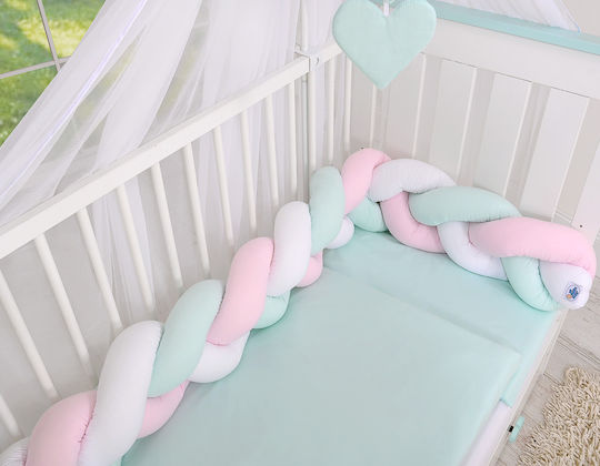 My Sweet Baby Панта Плетена Вътрешен White, Pink, Mint