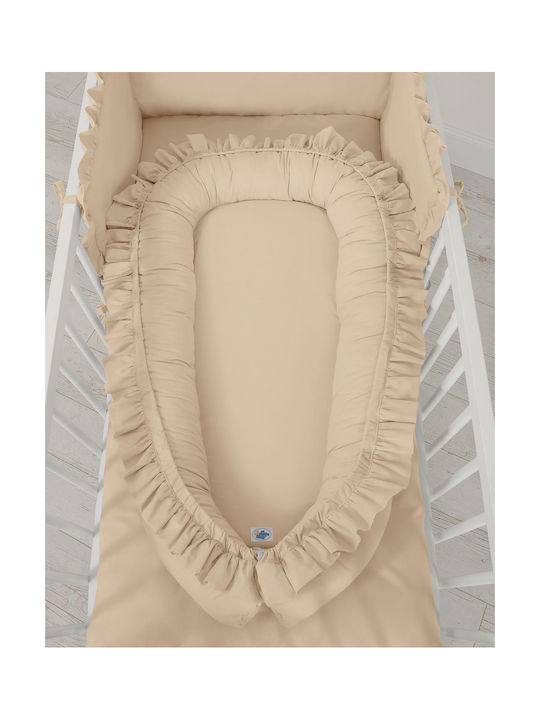 My Sweet Baby Βρεφικό Μαξιλάρι Φωλιά Beige