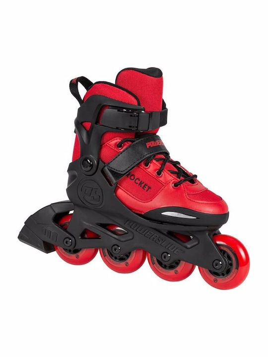 Powerslide Kids Adjustable Inline Rollers Red