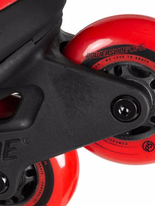 Powerslide Kids Adjustable Inline Rollers Red