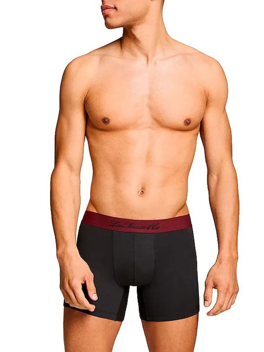 Argyle Slipuri pentru bărbați Red/black 2Pachet