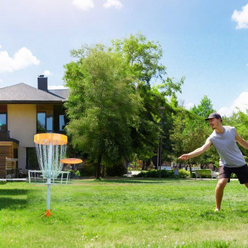 Vevor Disc Golf Set 5 Pieces Flying Discs Beginners Starter Set Disc Golf Full Body Training Putter Mid-range Driver Mini Marker PDGA Approved Outdoor Yard Lawn Beach