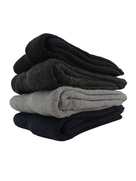 Primo Wear Κάλτσες Μαύρες 4Pack Primo Wear Κάλτσες Μαύρες 4Pack