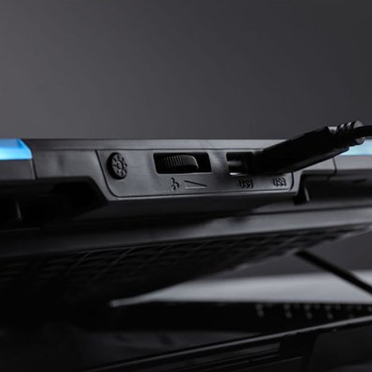 Alcatroz Vendaval S6 RGB Cooling Pad για Laptop έως 15.6" με 6 Ανεμιστήρες