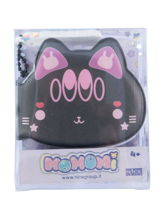 Mini-Journal Momomi Cat-Shaped Keychain Soft Planner Chain