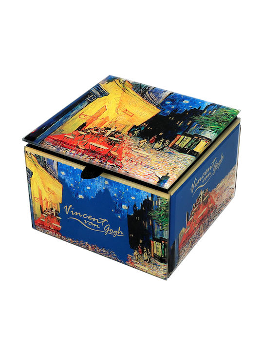 Glass Jewelry Box V Van Gogh Café Terrace at Night Carmani