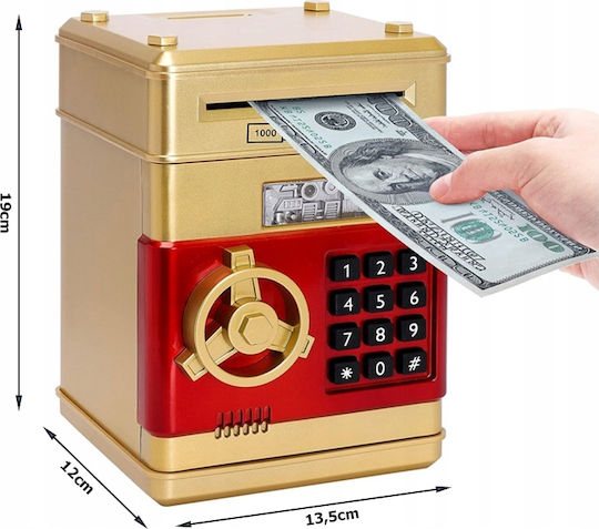 Verk Group Money Box Automatic Cash Register Password Banknotes 5907451347492