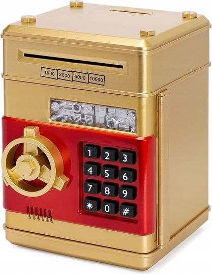 Verk Group Money Box Automatic Cash Register Password Banknotes 5907451347492