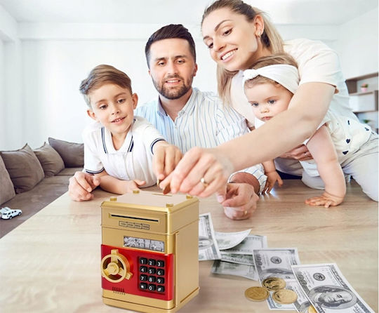 Verk Group Money Box Automatic Cash Register Password Banknotes 5907451347492