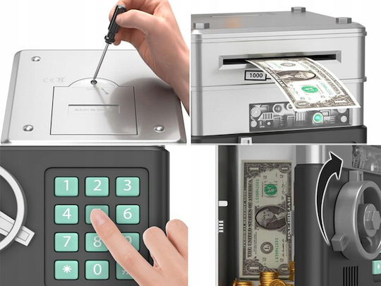 Verk Group Cutie de Bani Automatizată Tip Casă de Marcat cu Parolă pentru Bancnote 5907451347485
