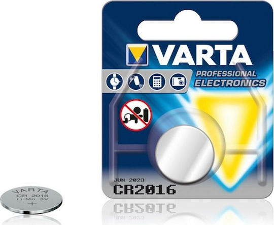 Varta Batterie Lithium für Uhren CR2016 3V 1Stück