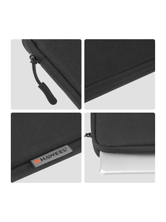 Haweel Θήκη για Laptop 15" σε Μαύρο χρώμα HWL7015B