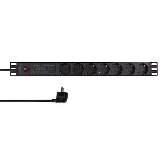 LogiLink Πολύπριζο Rack PDU7C02 1τμχ