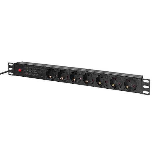 LogiLink Πολύπριζο Rack PDU7C02 1τμχ