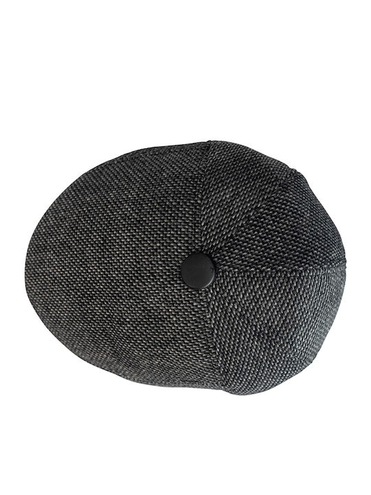 Brims and Trims Flat Cap Gray