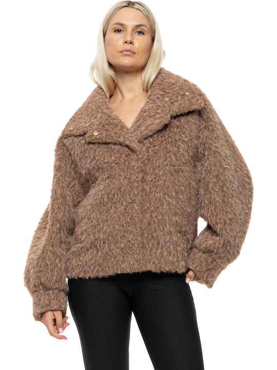 Women's Short Fur Brown