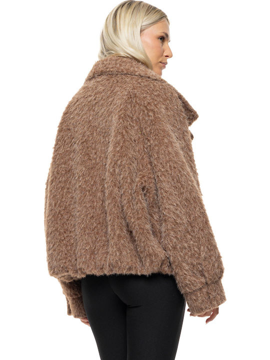 Women's Short Fur Brown