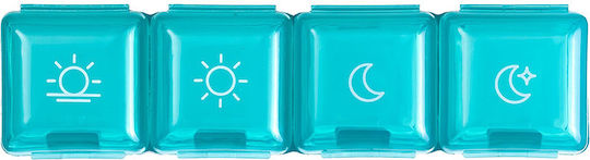 Vitammy Pilla 1 X 4 Medicine Organizer 4 Compartments Compact Portable Design
